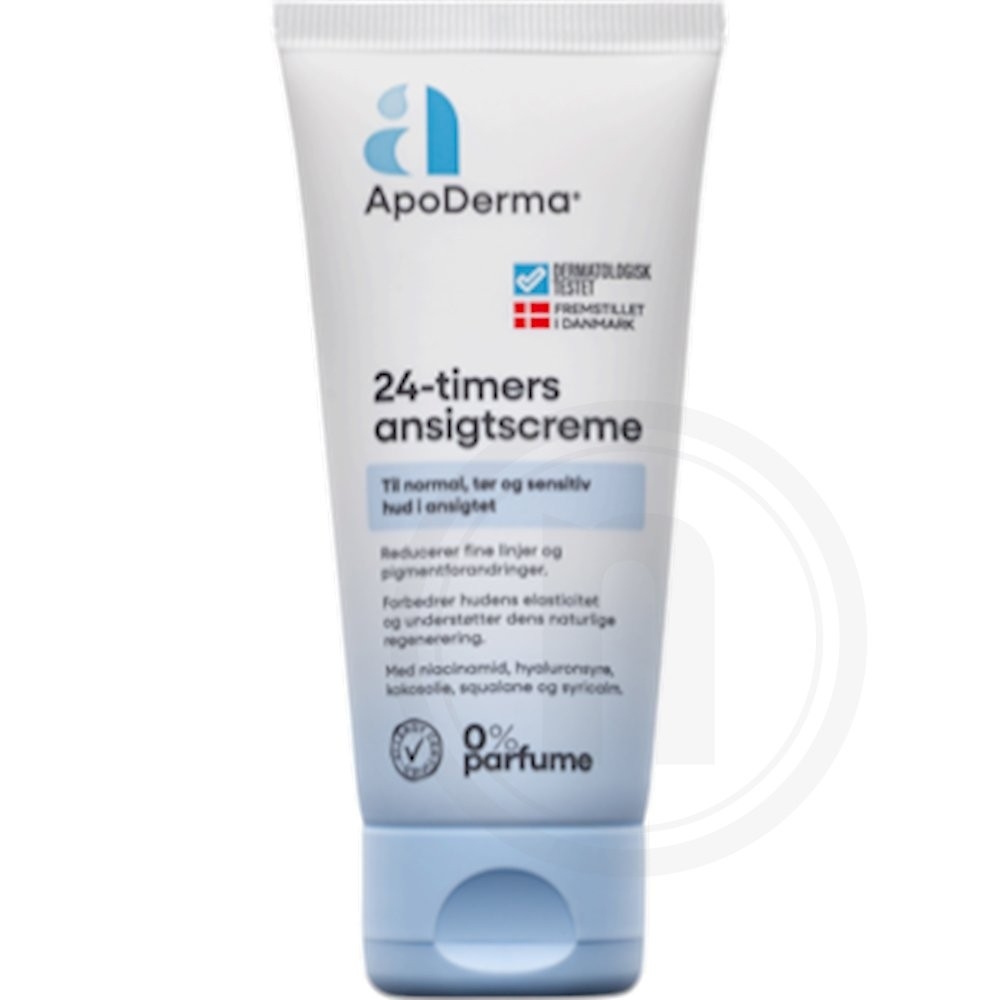 ApoDerma 24-timers Creme Parfumefri
