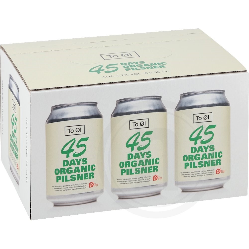 To Øl 45 Days Organic Pilsner