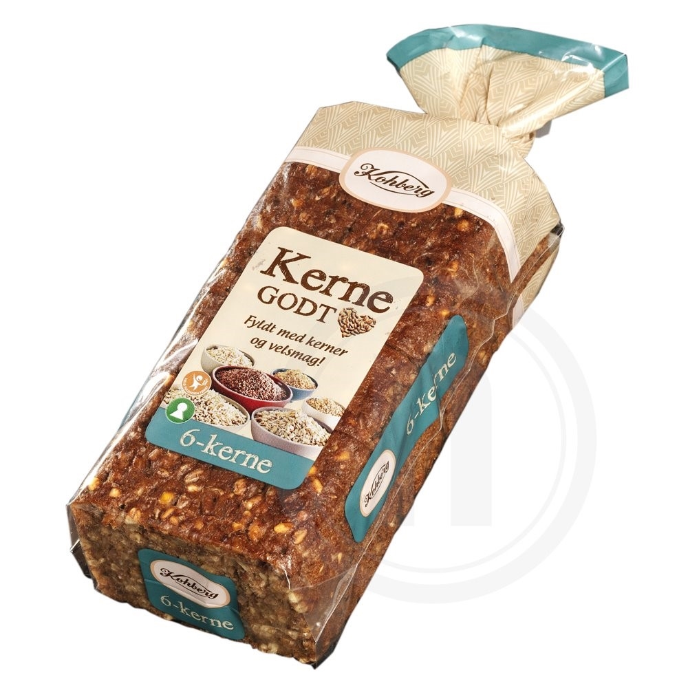 Kernegodt 6-kerne rugbrød