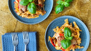 And fettuccine