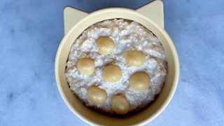 Havregrød med frugtmos - fra 9 mdr.
