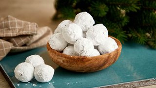 Marcipanbolde med chokolade