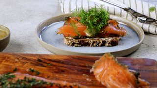 Hjemmelavet gravad laks