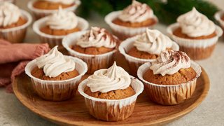 Honningkage muffins