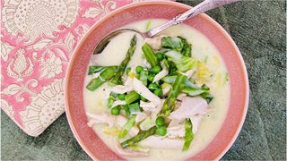 KETO kyllingefrikassé med grønt