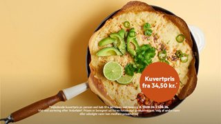 One pot enchilada med smeltet ost