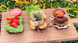 Tre slags vegansk smørrebrød