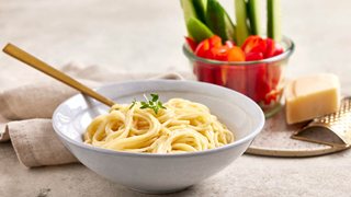 Vitello-pasta med gnavegrønt