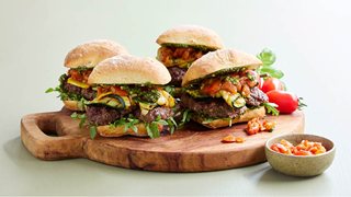Burger på italiensk