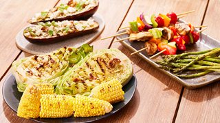 Grillede grøntsager
