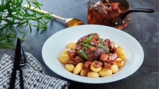 Svinekæber med gnocci