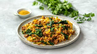 Karrykål med oksekød