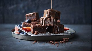 Plantebaserede brownies