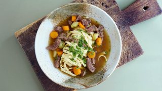 Oksekødssuppe