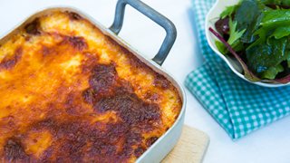 Lasagne med rodfrugter