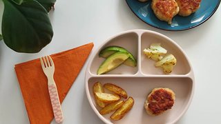 Fiskefrikadeller med ovnkartofler - fra 6 måneder