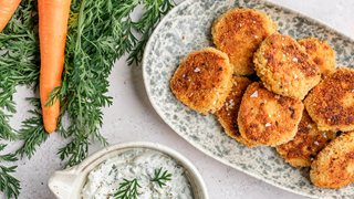 Gulerodsdeller med feta