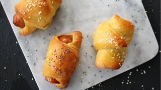 Luftige pølsehorn - low FODMAP