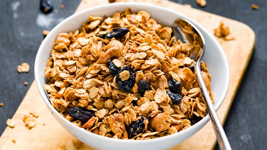 Hjemmelavet müsli - opskrift - nemlig.com