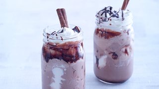 Chokolademilkshake med kanel