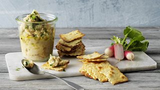 Wasa Crackers med bønnedip