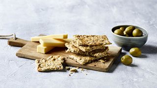 Crackers med hampefrø