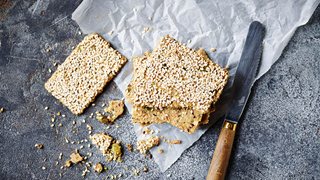 Knækbrød med sesam