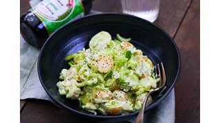 Kartoffel- og avocadosalat med wasabi