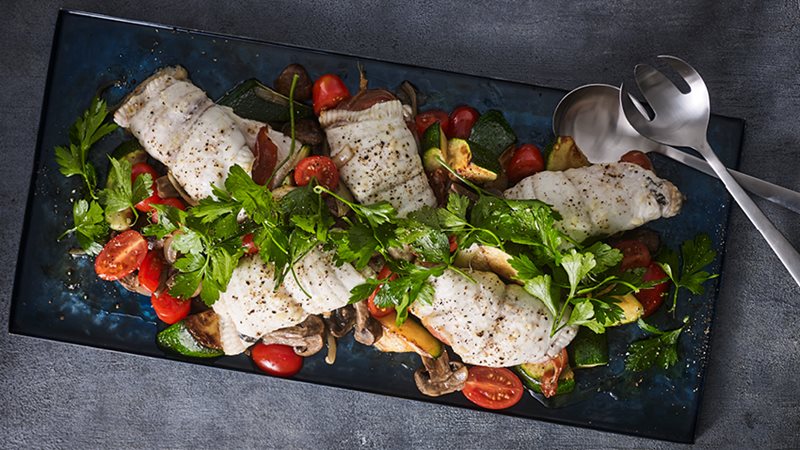 Opskrifter med rødspætte og fladfisk | Mad til hele familien | nemlig.com