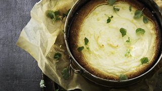 Kage med ricotta og citron
