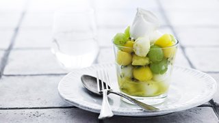 Frugtkugler med softice