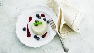 Sukkerfri vanilje panna cotta
