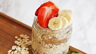Glutenfri over-natten-grød med havre