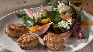 Frikadeller med champignon