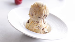 P-tærteis med Baileys