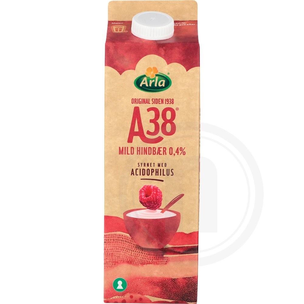 Arla Cultura A38 Mild Hindbær 0,5%