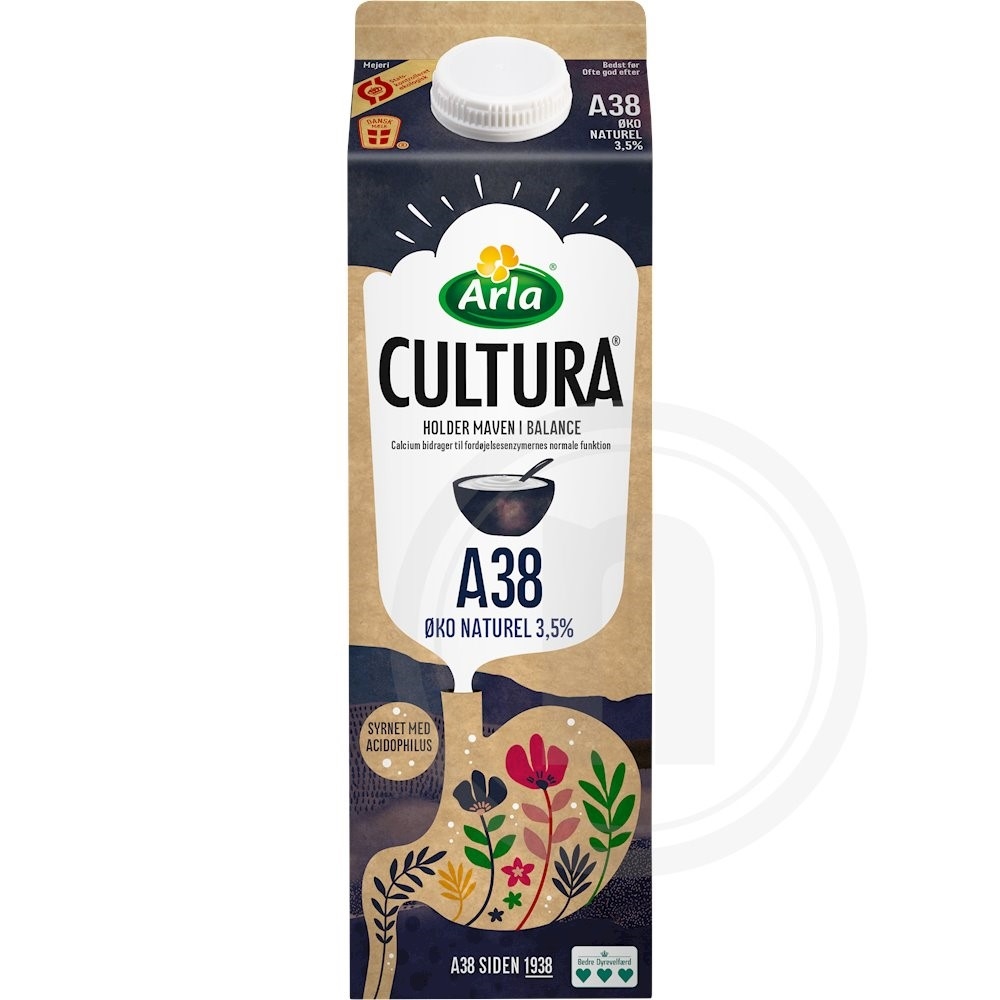 A38 naturel 3,5% øko. fra Arla – Leveret med nemlig.com