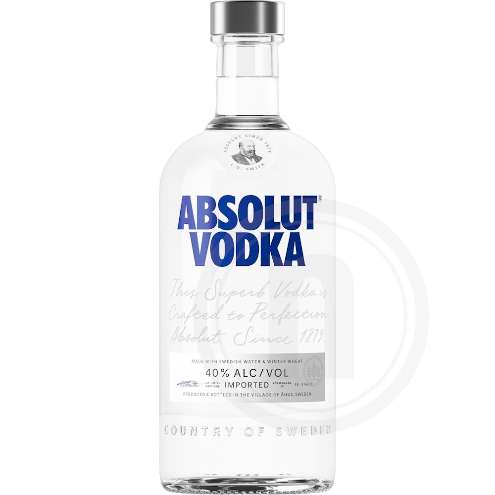 Absolut vodka (40%)