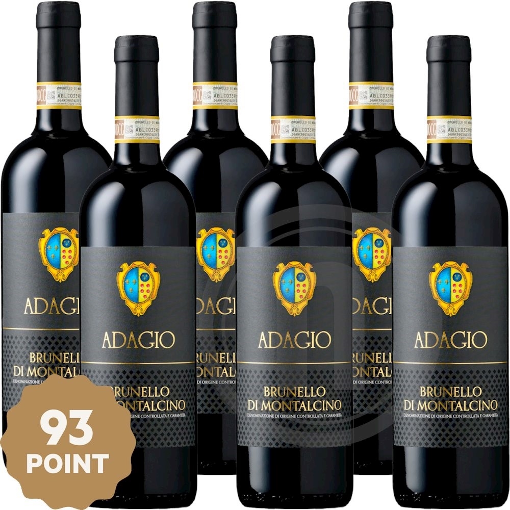 Adagio Brunello di Montalcino 6 x 0,75 L
