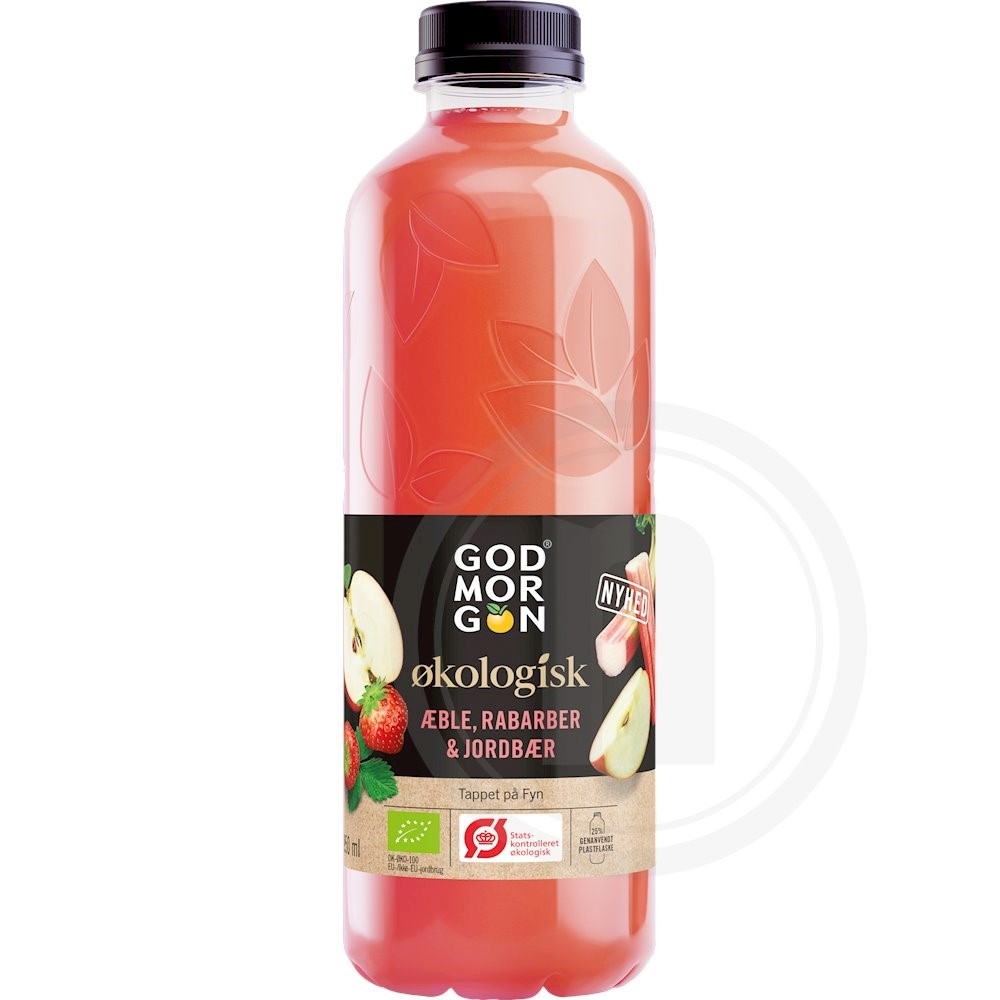 God Morgen Æble, Jordbær og Rabarber Øko