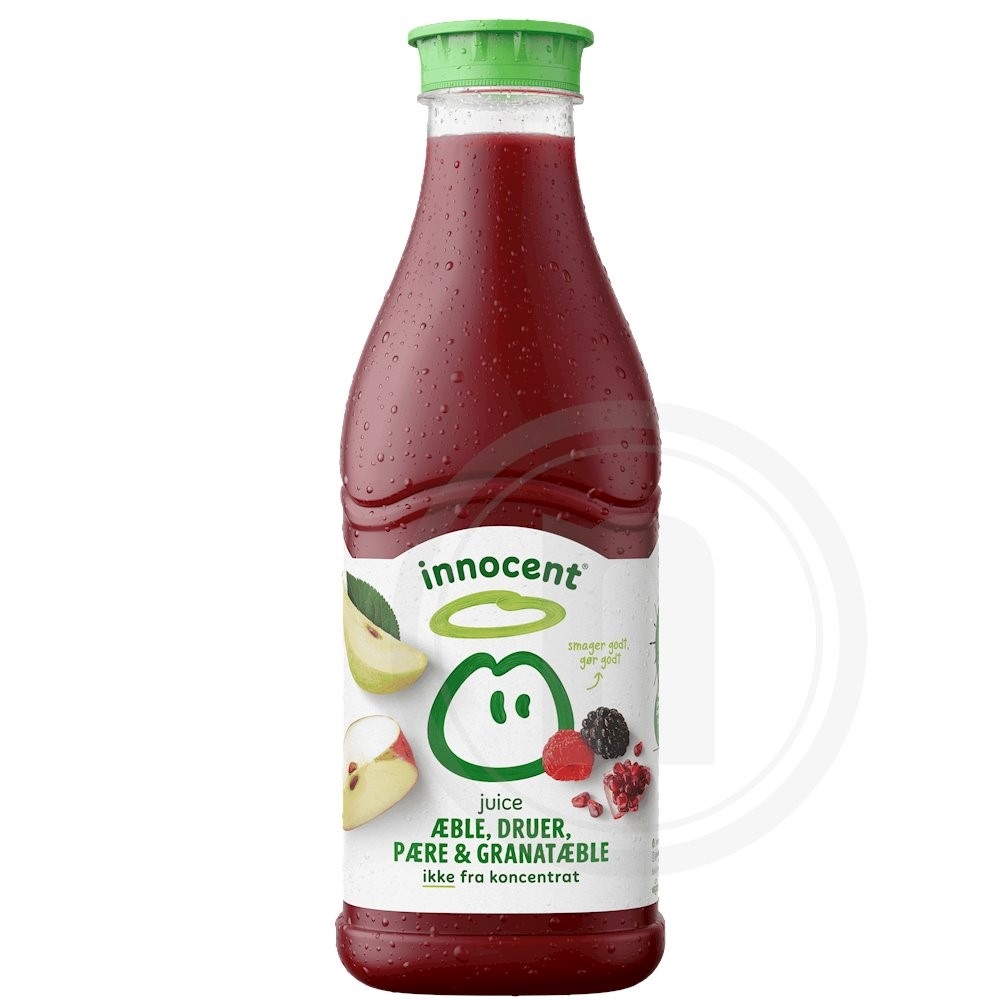Æble og druejuice