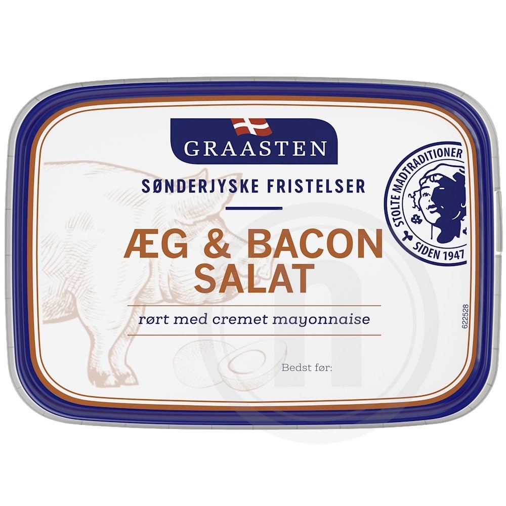 Æg og bacon salat