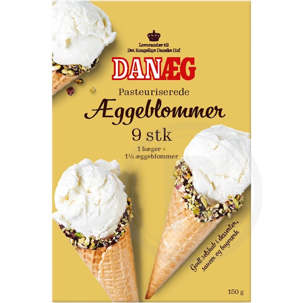 Danæg Æggeblommer Pasteuriserede