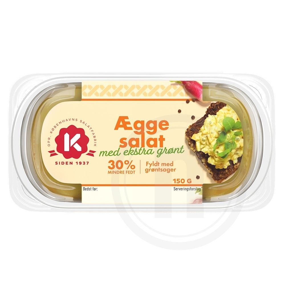 K-Salat Æggesalat 30% Mindre Fedt