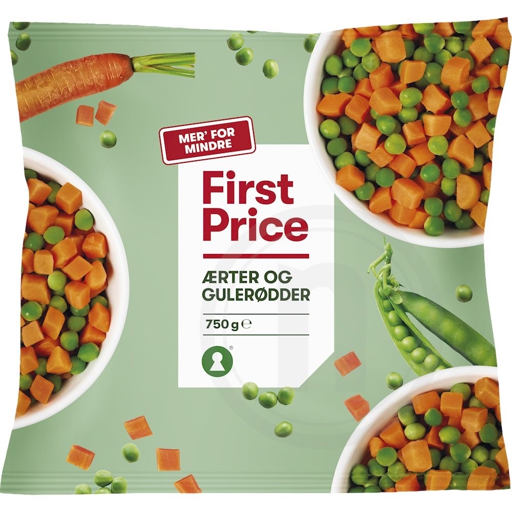 First Price Ærter og Gulerødder