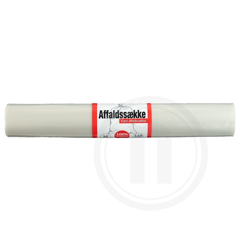Affaldssække klare 110 L 10 stk