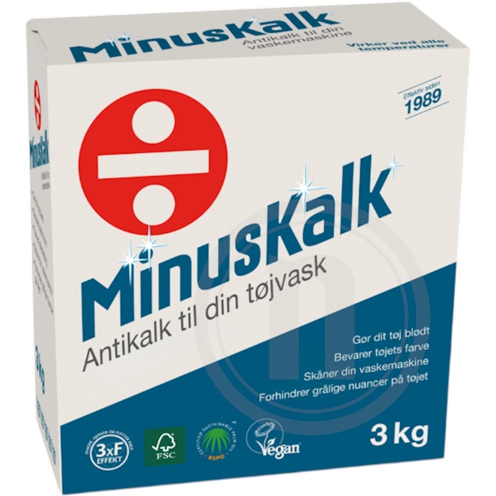 Minus Kalk Til Vaskemaskine 3 kg