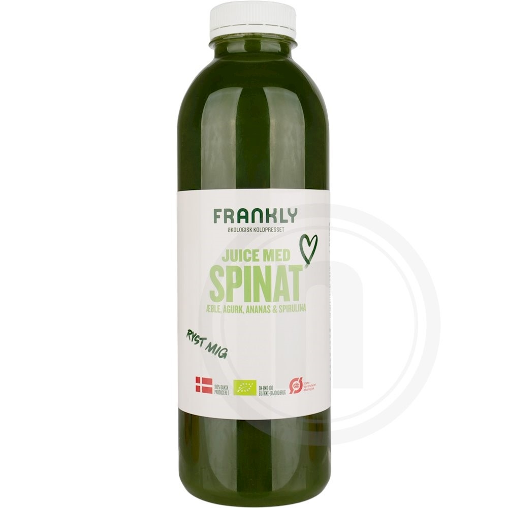 Agurk/spinatjuice m. æble øko.