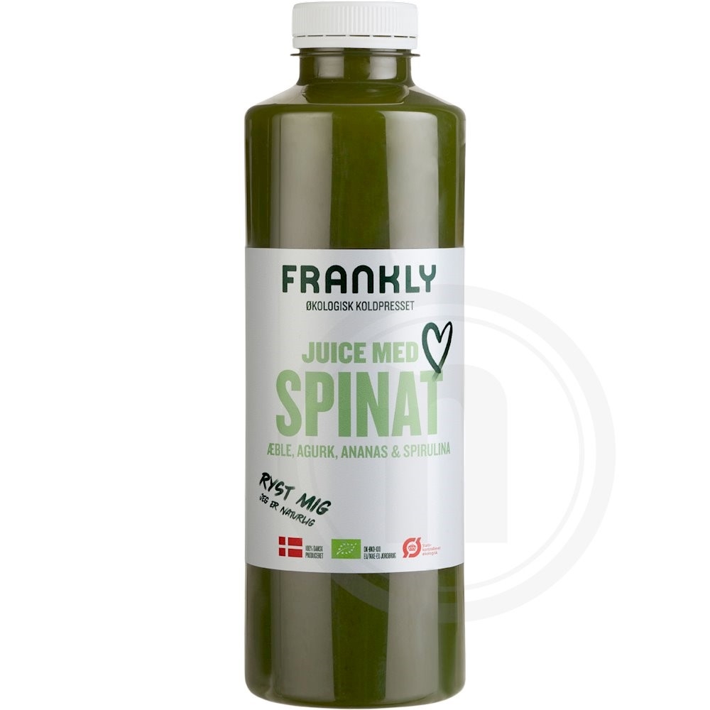 Agurk/spinatjuice m. æble øko.