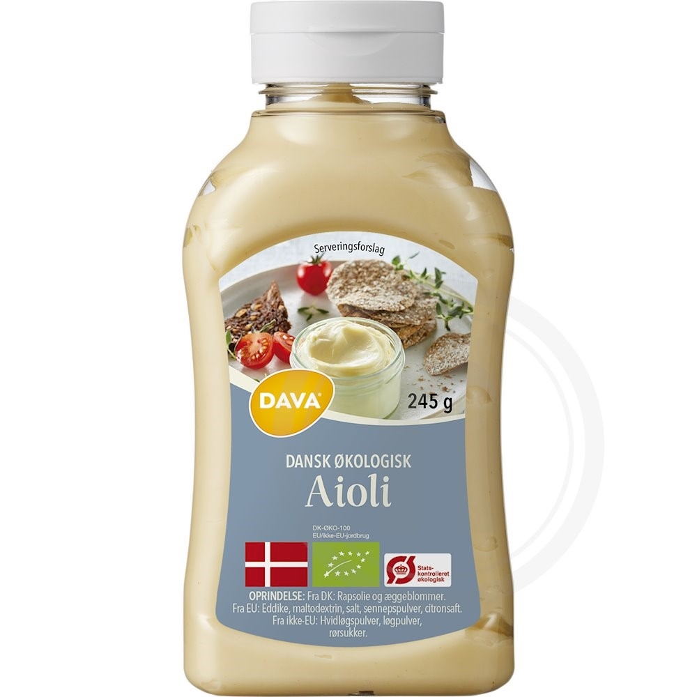 Dava Aioli økologisk